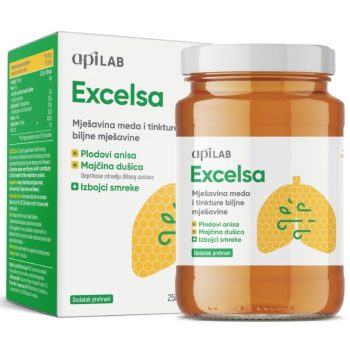 Apimel med Excelsa – za dišne organe 250g