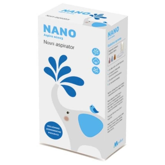 Aspirator Nano Aspiro za čišćenje nosa kod beba
