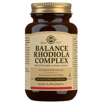 Solgar Balance RHODIOLA Complex kapsule pomažu kod stresa