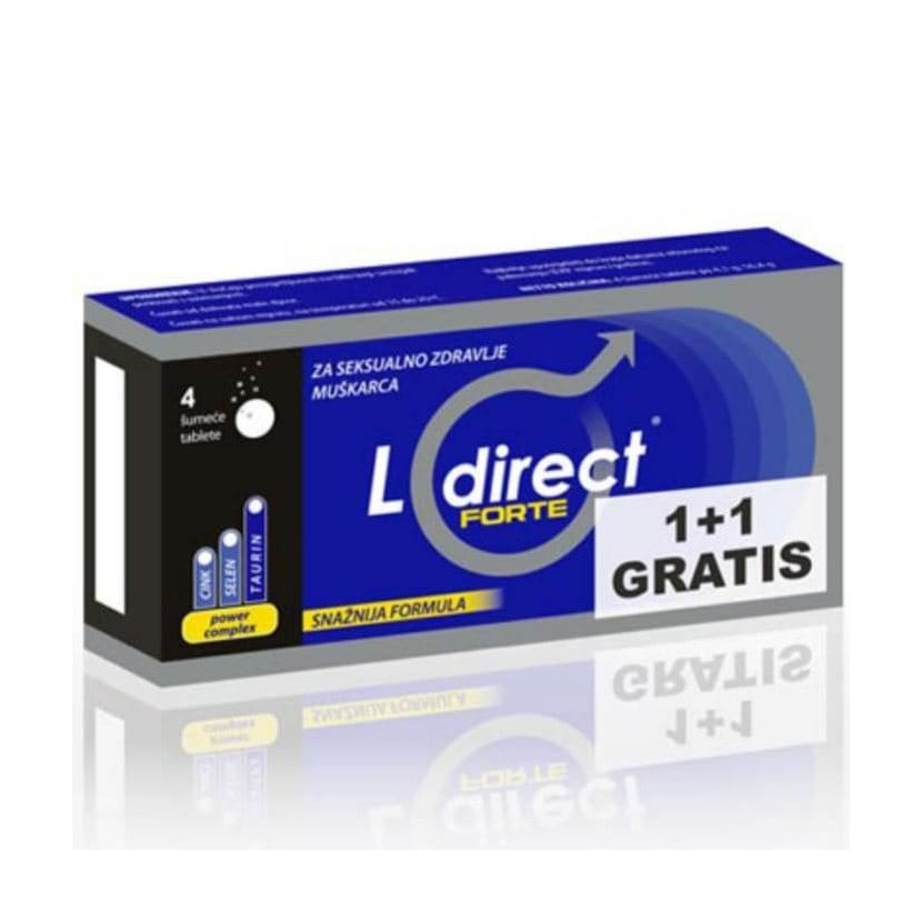 L direct Forte šumeće tablete 4 kom. (1+1 GRATIS) L direct Forte šumeće tablete 4 kom. (1+1 GRATIS)