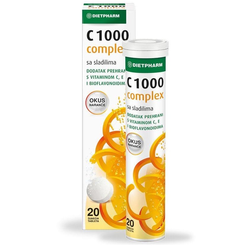 Dietpharm C 1000 Complex šumeće tablete Dietpharm C 1000 Complex šumeće tablete
