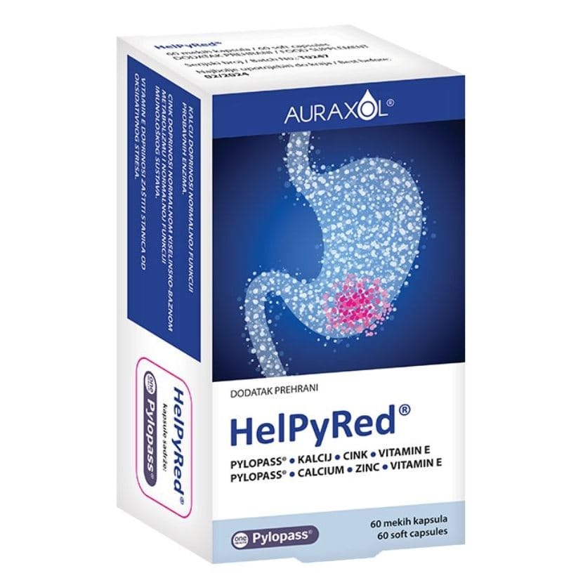HelPyRed kapsule za pomoć kod Helicobacter pylori HelPyRed kapsule za pomoć kod Helicobacter pylori
