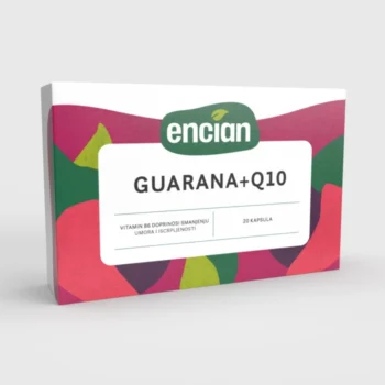 Encian Guarana+Q10 20 kapsula