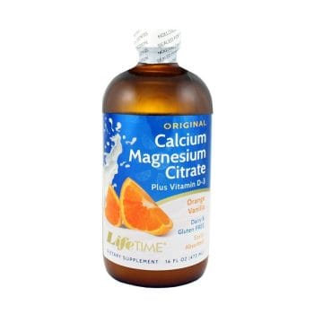 LifeTime Tekući kalcij magnezij citrat (okus naranče-vanilije)
