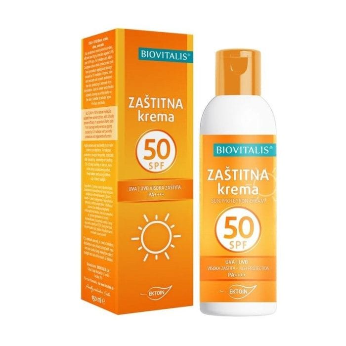 Biovitalis Zaštitna krema SPF 50 150ml