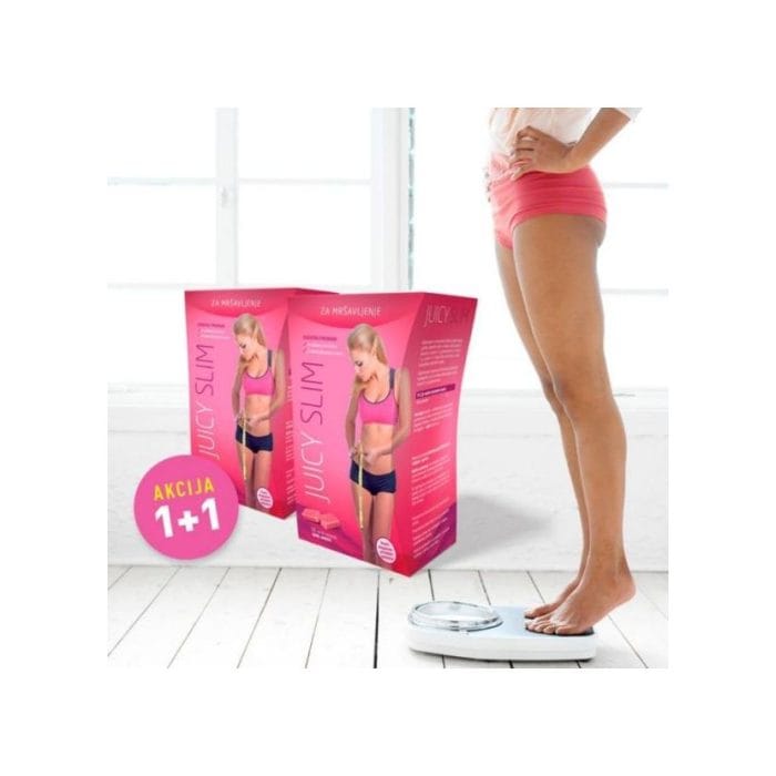 Juicy Slim za regulaciju tjelesne težine AKCIJA 1+1 GRATIS