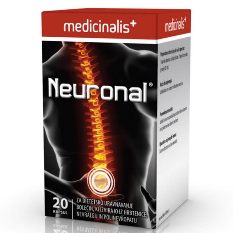 Neuronal pridonosi normalnom radu živčanog sustava 20 kapsula Neuronal pridonosi normalnom radu živčanog sustava 20 kapsula