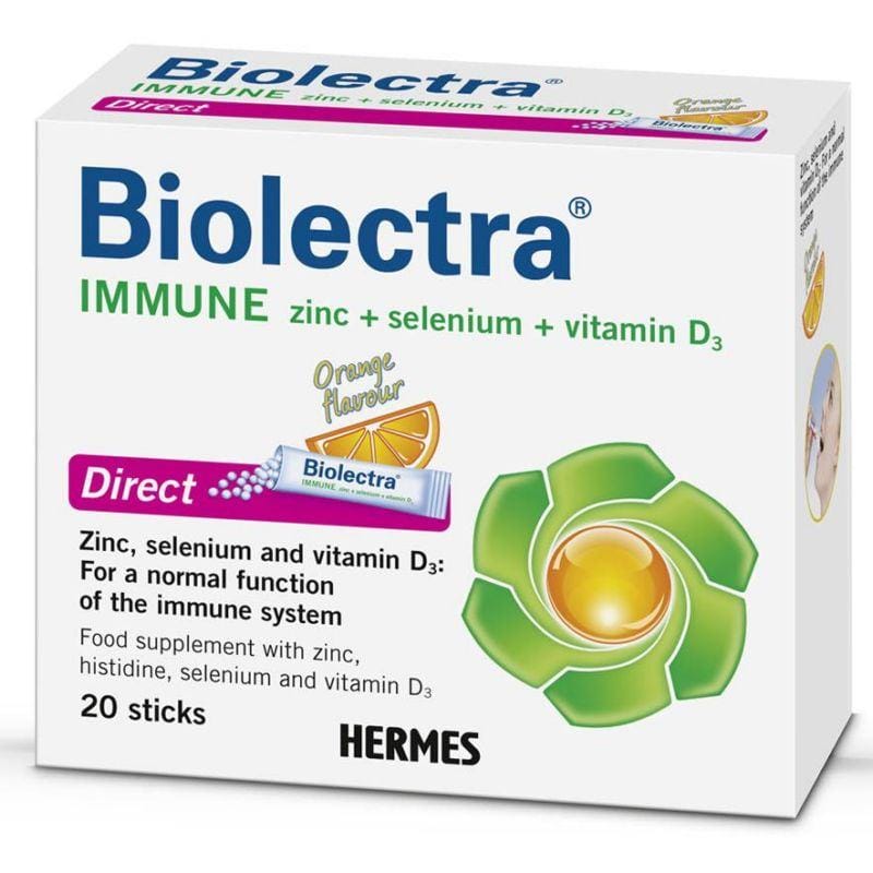 Biolectra IMMUN Cink + Selen + Vitamin D3 Direkt Biolectra IMMUN Cink + Selen + Vitamin D3 Direkt