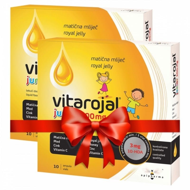 Vitarojal Junior DUO matična mliječ ampule 300mg Vitarojal Junior DUO matična mliječ ampule 300mg