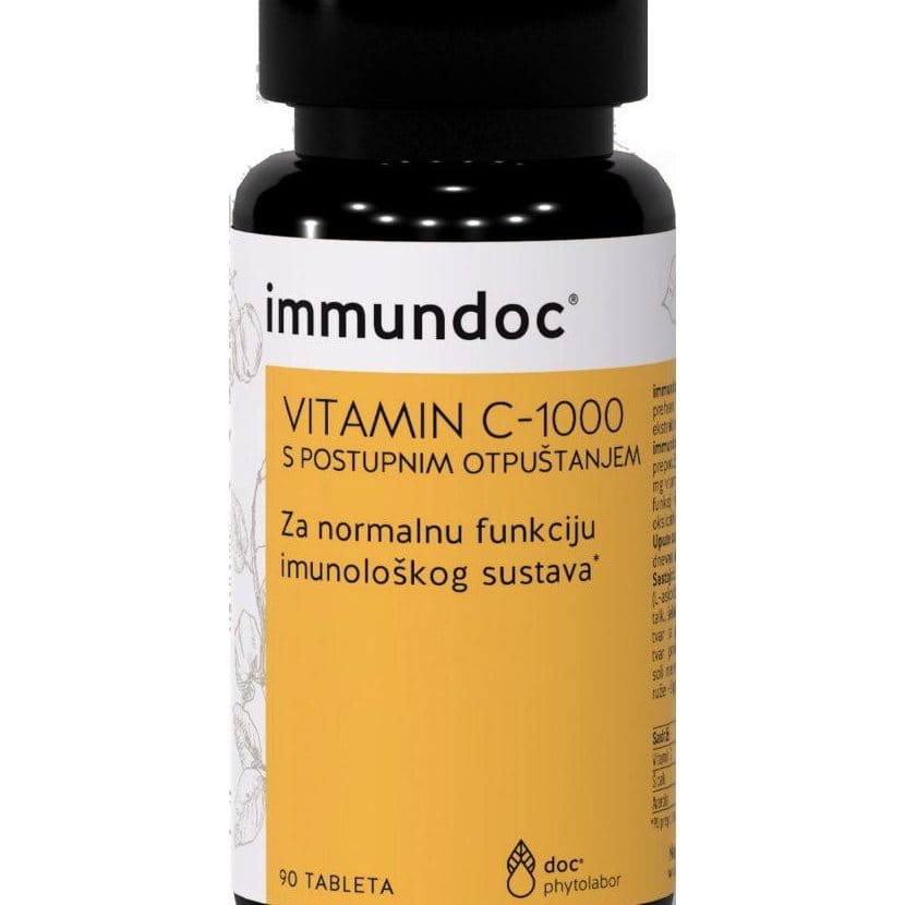 Immundoc VITAMIN C-1000 s postupnim otpuštanjem Immundoc VITAMIN C-1000 s postupnim otpuštanjem