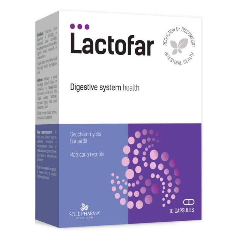 Lactofar kapsule za pomoć kod proljeva i nadutosti Lactofar kapsule za pomoć kod proljeva i nadutosti