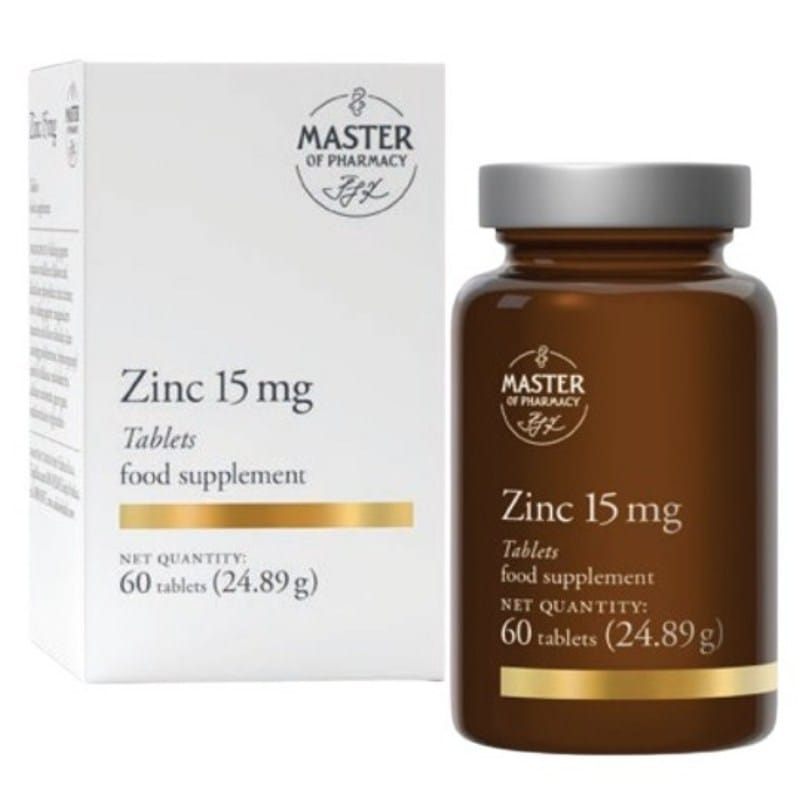 Master of Pharmacy Cink 15mg 60 tableta Master of Pharmacy Cink 15mg 60 tableta