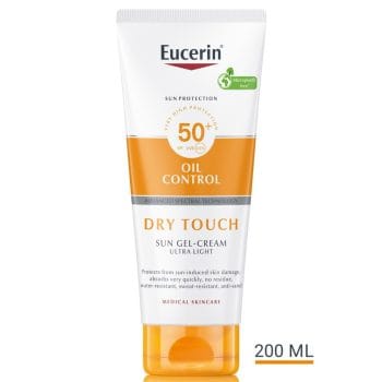 Eucerin Oil Control Dry Touch gel krema za tijelo SPF 50+ 200ml