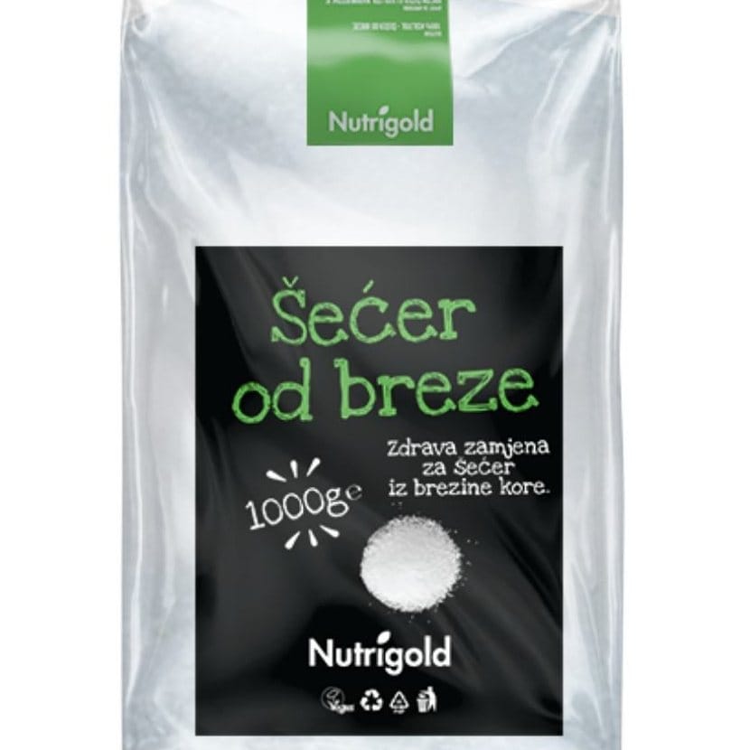 Šećer od breze Ksilitol 1kg Šećer od breze Ksilitol 1kg