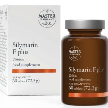 Master of Pharmacy Silymarin F plus pridonosi normalnoj funkciji jetre 60 tableta