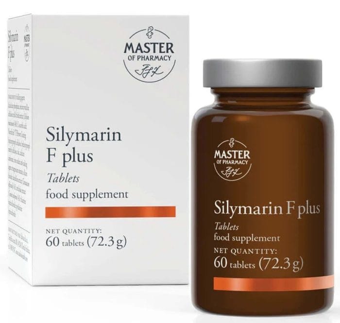 Master of Pharmacy Silymarin F plus pridonosi normalnoj funkciji jetre 60 tableta