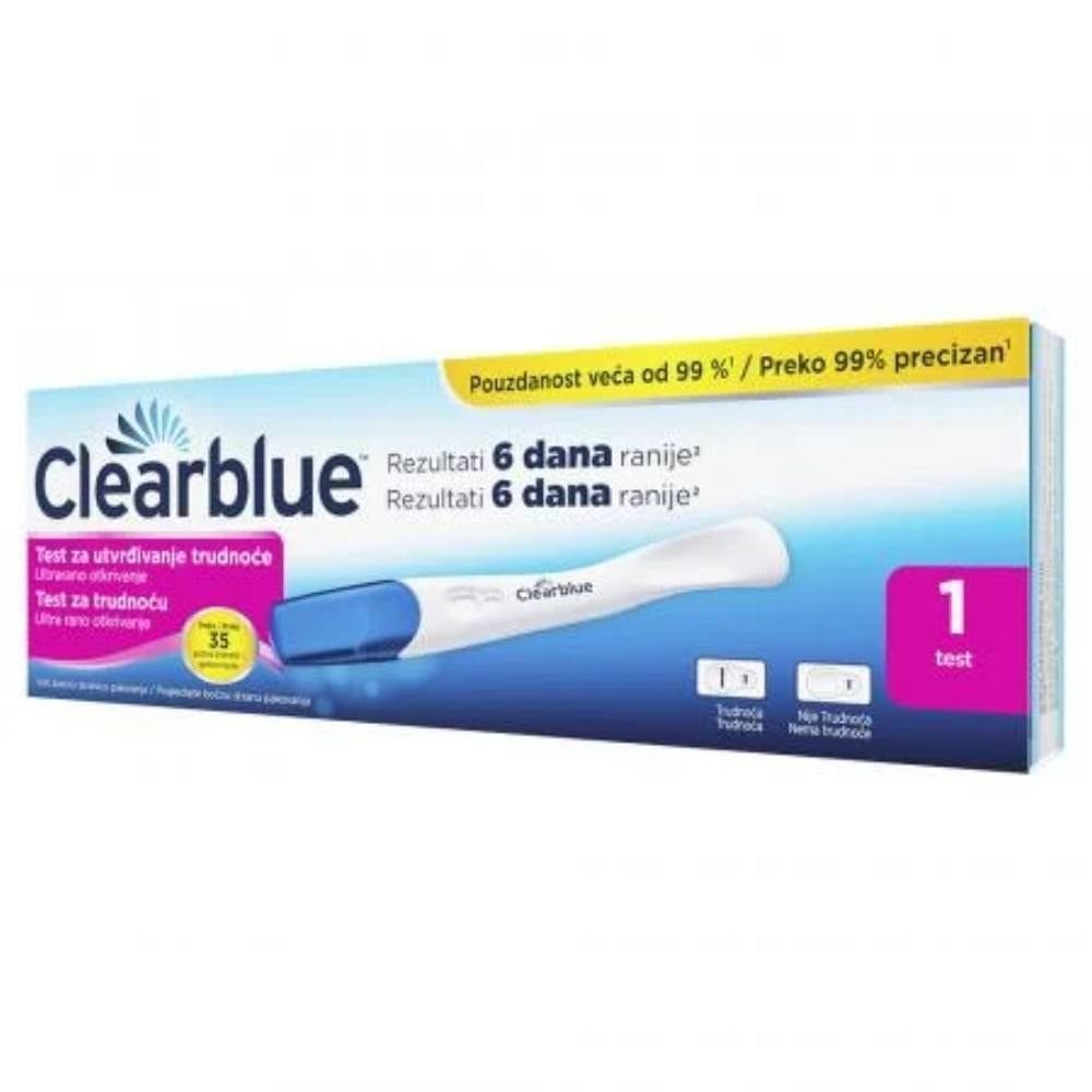 Clearblue Test za iznimno rano utvrđivanje trudnoće Clearblue Test za iznimno rano utvrđivanje trudnoće