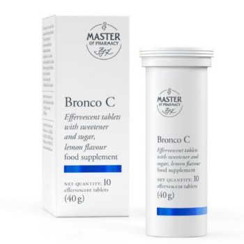 Master of Pharmacy Broncho C 10 šumećih tableta