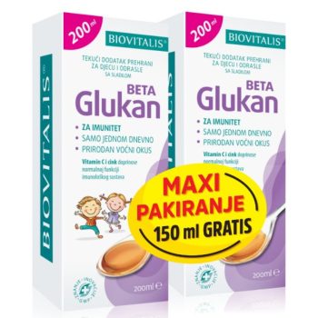 Biovitalis Beta Glukan Duo PROMO CIJENA
