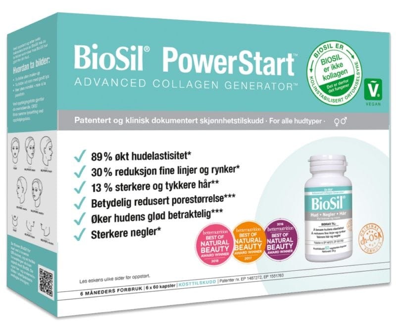 BioSil PowerStart kapsule za kosu, kožu i nokte 2+1 gratis BioSil PowerStart kapsule za kosu, kožu i nokte 2+1 gratis