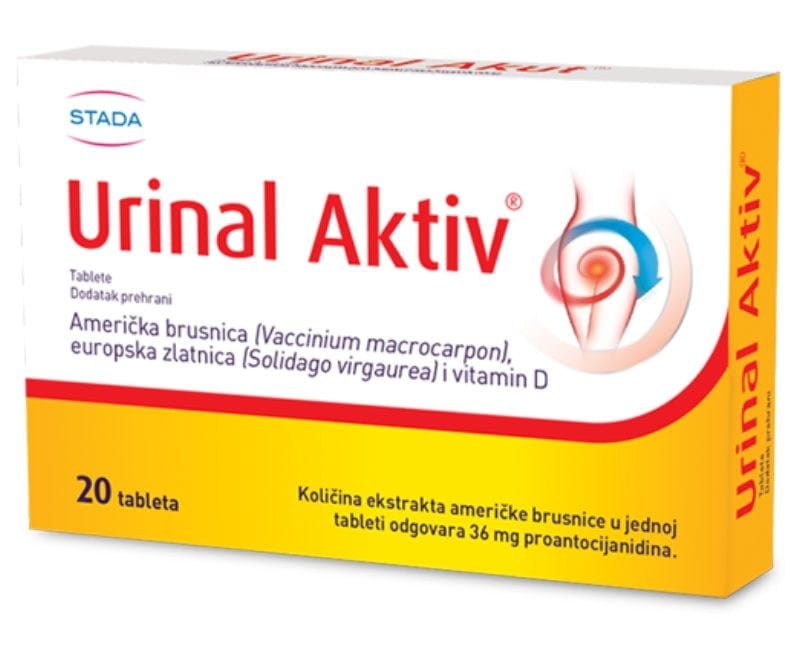 Urinal Aktiv protiv simptoma akutne urinarne infekcije Urinal Aktiv protiv simptoma akutne urinarne infekcije