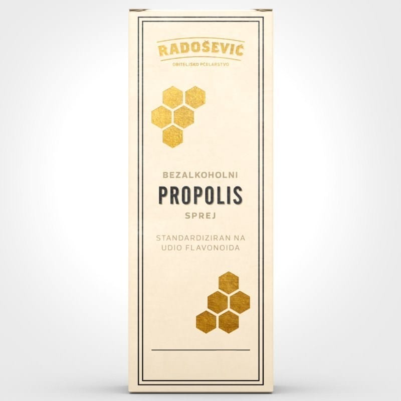 Radošević Propolis Sprej bezalkoholni 30ml Radošević Propolis Sprej bezalkoholni 30ml