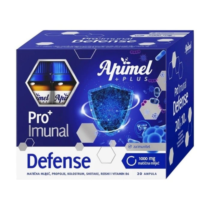 Apimel Proimunal DEFENSE matična mliječ 1.000mg 20 ampula Apimel Proimunal DEFENSE matična mliječ 1.000mg 20 ampula
