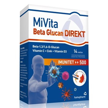 Hamapharm MiVita Beta Glucan DIREKT 14 vrećica