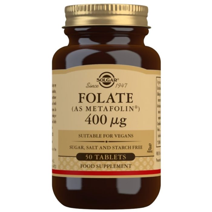 Solgar Folat 400μg 50 tableta