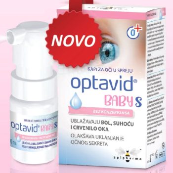 Apipharma Optavid BabyS kapi za oči u spreju 10ml