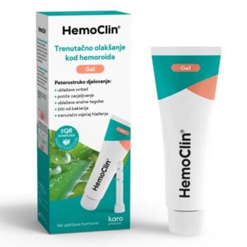 HemoClin gel tuba za pomoć kod hemoroida 37g