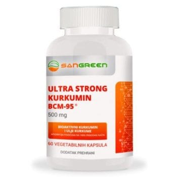 Sangreen Ultra strong kurkumin BCM-95 500mg