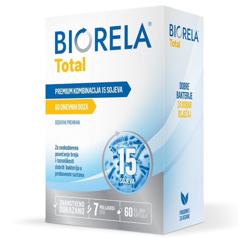 Biorela Total probiotik 60 kapsula Biorela Total probiotik 60 kapsula