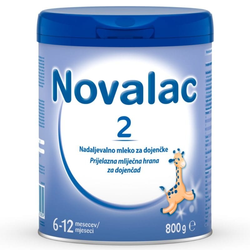 Novalac 2 prijelazna mliječna hrana za dojenčad 800g Novalac 2 prijelazna mliječna hrana za dojenčad 800g
