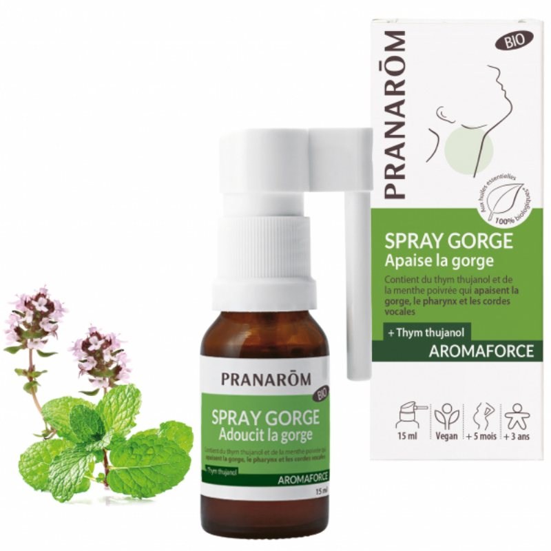 Pranarom Aromaforce sprej za grlo 15 ml Pranarom Aromaforce sprej za grlo 15 ml
