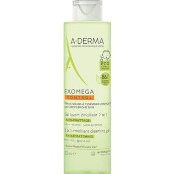 A-Derma Exomega Control emolijentni gel za čišćenje 2u1 200ml
