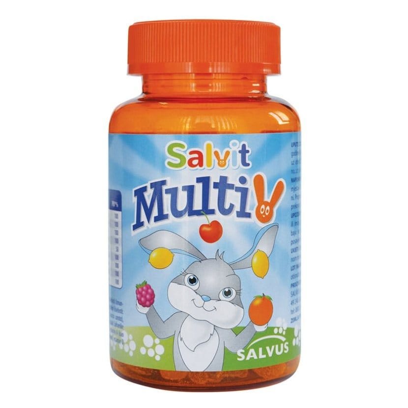 Salvit MultiV multivitamini 60 žele bombona Salvit MultiV multivitamini 60 žele bombona