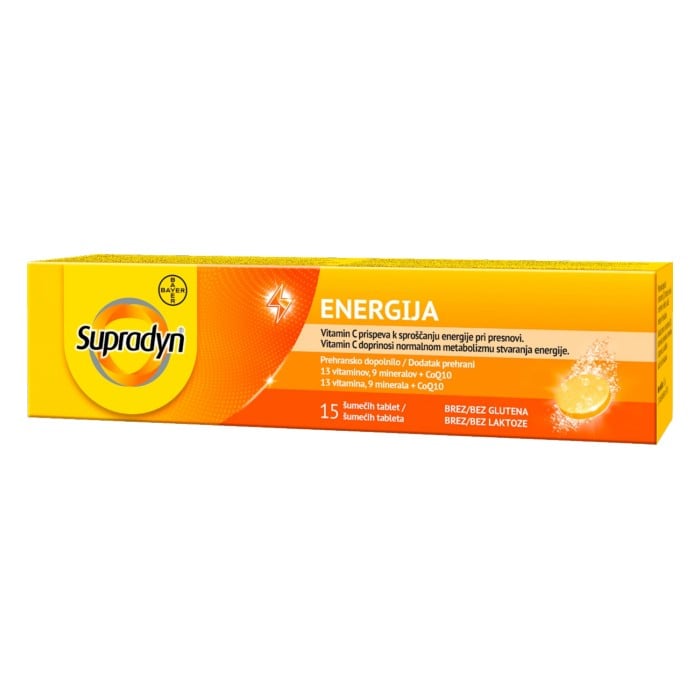 Supradyn Energija Q10 15 šumećih tableta Supradyn Energija Q10 15 šumećih tableta