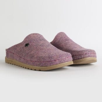 Nallan anatomske natikače Lana W030 Purple Merino vuna