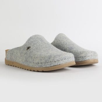 Nallan anatomske natikače Lana W030 Grey Merino vuna