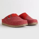 Nallan anatomske natikače Lana WL031 Red Merino vuna