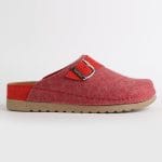 Nallan anatomske natikače Lana WL031 Red Merino vuna