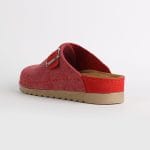 Nallan anatomske natikače Lana WL031 Red Merino vuna