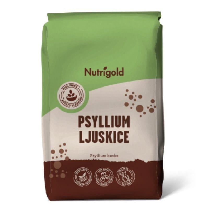 Psyllium ljuskice 500g Nutrigold Psyllium ljuskice 500g Nutrigold