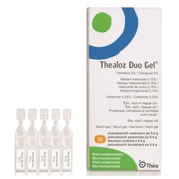 Thealoz Duo Gel za suhe oči s produženim djelovanjem 30x0,4g
