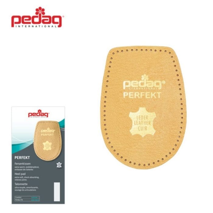 Pedag PERFECT kožni jastučić za petu veličina Small