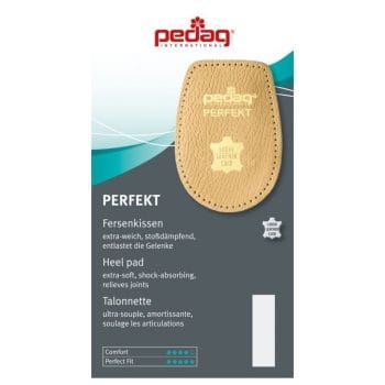Pedag PERFECT kožni jastučić za petu veličina Small