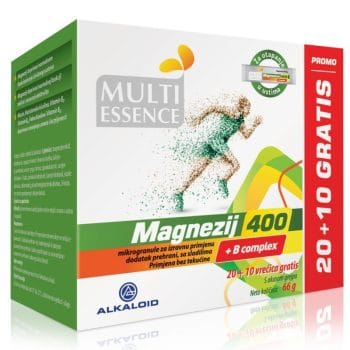 Multi Essence Magnezij 400 + B Complex 20+10 vrećica