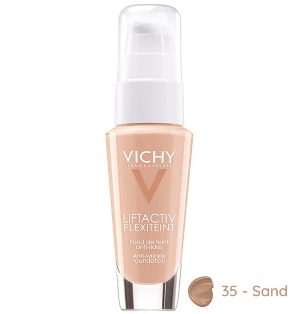 Vichy LIFTACTIV Flexilift Teint Tekući puder protiv bora SPF20 Nijansa 35 SAND Vichy LIFTACTIV Flexilift Teint Tekući puder protiv bora SPF20 Nijansa 35 SAND