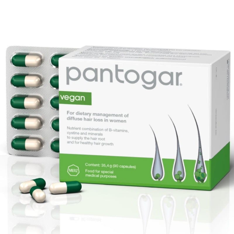 Pantogar Vegan za zdravu i lijepu kosu 90 kapsula Pantogar Vegan za zdravu i lijepu kosu 90 kapsula